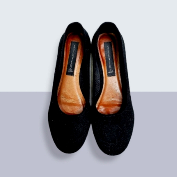Steven by Steve Madden Black flat shoes - Picture 1 of 8